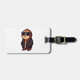 Sloth Chill Mood Luggage Tag