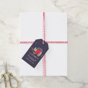 Sloth christmas gift tags