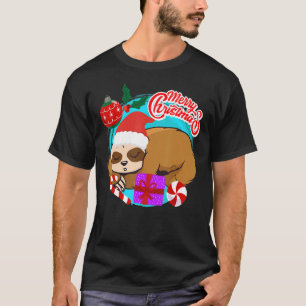 Sloth Christmas Merry Christmas T-Shirt