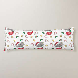 Sloth Christmas Snow Winter Animals Sloths Classic Body Pillow