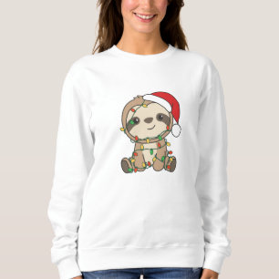 Sloth Christmas Winter Animals Sloths Sweatshirt