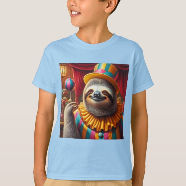 Sloth Clown T-Shirt (Front)