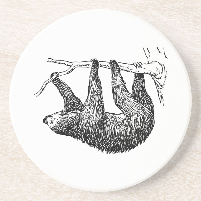 Sloth Coaster (Front)