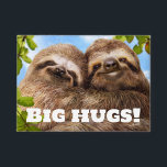 Sloth Couple<br><div class="desc">Love you slow much! | Avanti,  the Global Humour Brand™ has been entertaining the world with its Feel Good Funny greeting cards for over 40 years. Our characters live life to the fullest and celebrate the humour in everyday life.</div>