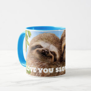 Sloth Couple Mug
