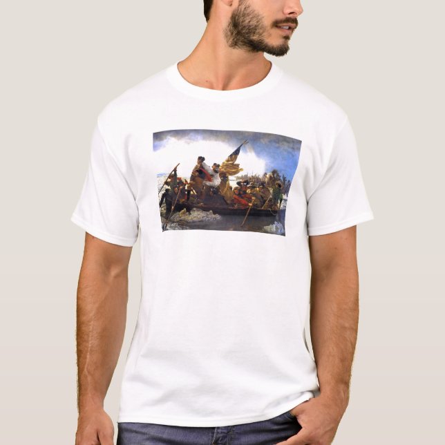 Sloth crossing the Delaware T-Shirt (Front)