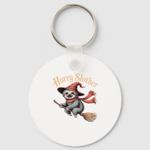 Sloth Cute Halloween Witch Funny Essential T-Shirt Keychain