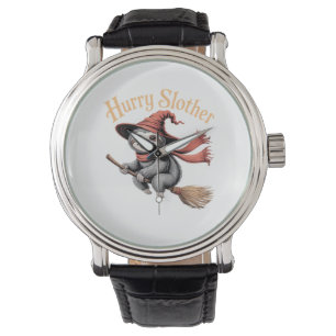 Sloth Cute Halloween Witch Funny Essential T-Shirt Watch
