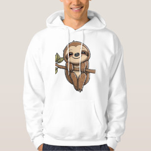Sloth Cute Sloth Cute Cartoon  Hoodie