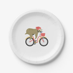 Sloth Cycling Team    Paper Plate