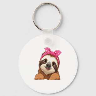 Sloth  Design Sloth Keychain