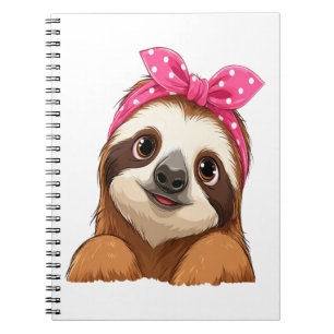 Sloth Design Sloth Notebook