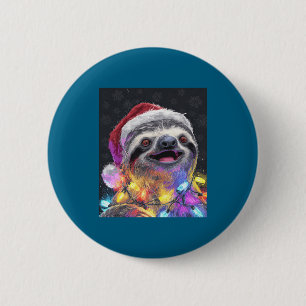 Sloth Dreams 2 Inch Round Button