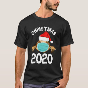 Sloth Face Mask Funny Christmas Pajama For Family T-Shirt