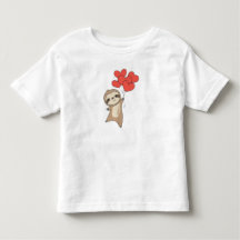 Sloth For Valentine's Day Cute Animals With Hearts