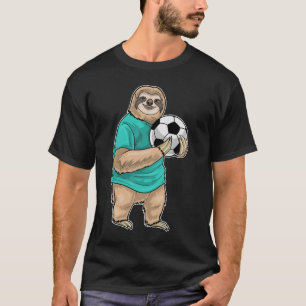 Sloth Goalkeeper Soccer Sports T-Shirt