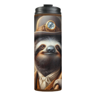 Sloth Gold Miner Thermal Tumbler
