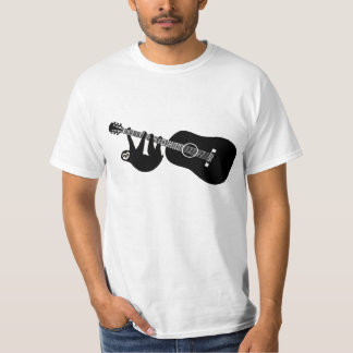 sloth guitar tee