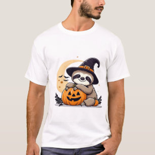 Sloth Halloween Motif Cute Classic T-Shirt