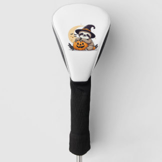 Sloth Halloween Motif Cute Classic T-Shirt Golf Head Cover