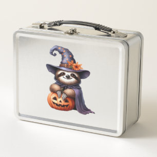 Sloth Halloween Outfit Classic T-Shirt Metal Lunch Box