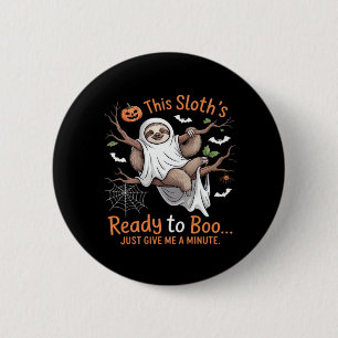 Sloth Halloween Sloths Cute Bat Vampire Essential 2 Inch Round Button