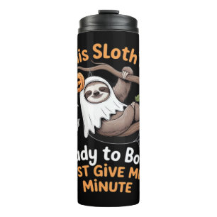 Sloth Halloween Sloths Cute Bat Vampire Essential  Thermal Tumbler