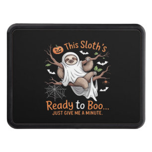 Sloth Halloween Sloths Cute Bat Vampire Essential  Trailer Hitch Cover