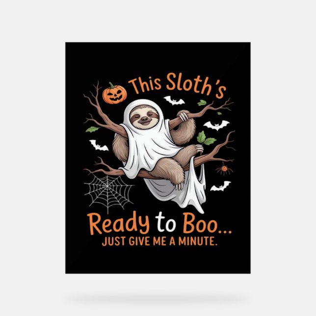 Sloth Halloween Sloths Cute Bat Vampire Essentiel (Recto)