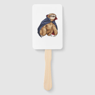 Sloth Halloween Vampire Classic T-Shirt Hand Fan