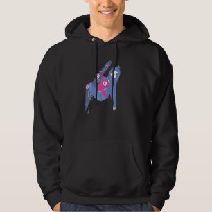 Sloth Hanging with Baby on the Tree Branch  Sloth Hoodie