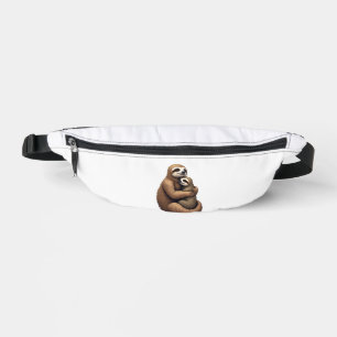 Sloth Heritage Print Engraving Shirt 3 Fanny Pack