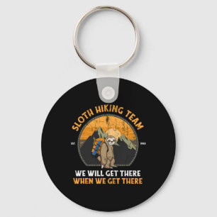 Sloth Hiking Sloth Hiking Team 1 Keychain
