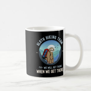Sloth Hiking Sloth Hiking Team Coffee Mug
