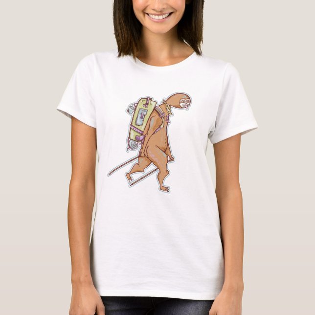 Sloth hiking T-Shirt (Front)