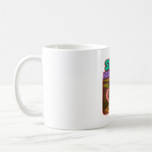 Sloth Hiking Team Oversized T-Shirt Coffee Mug
