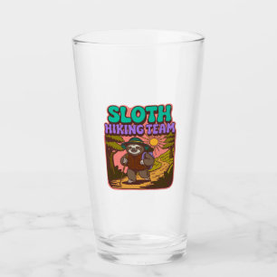 Sloth Hiking Team Oversized T-Shirt Glass