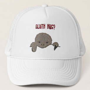 Sloth Hug Baby Sloth Trucker Hat