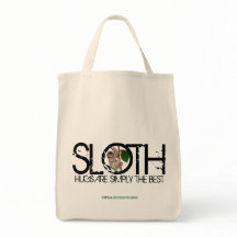 Sloth hug bags