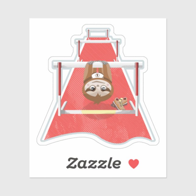 Sloth Hurdles race atheletics (Sheet)