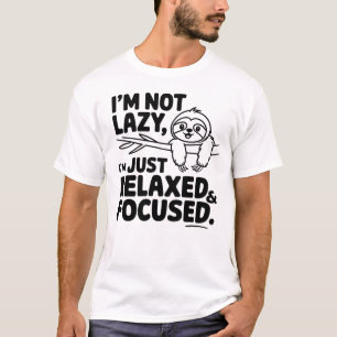 Sloth I'm Not Lazy T-Shirt