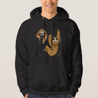 Sloth In A Pocket T-Shirt Hoodie
