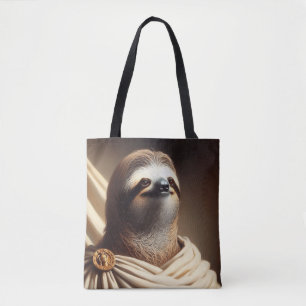 Sloth in Ancient Rome Tote Bag
