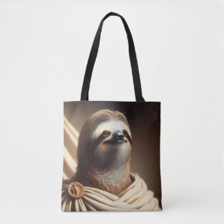 Sloth in Ancient Rome Tote Bag