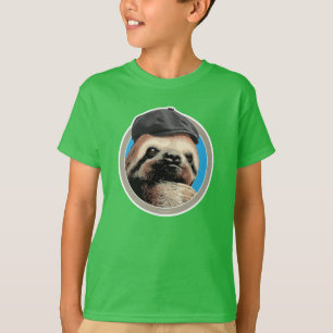 Sloth (in Baker Boy hat) T-Shirt