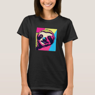 Sloth in Pop Style T-Shirt