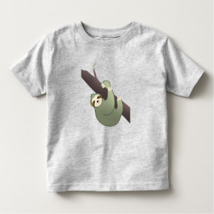 Sloth in Tree 2T 3T 4T 5T Boys Girls Toddler T-shirt