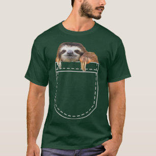 Sloth in your Pocket Animal Lover T-Shirt