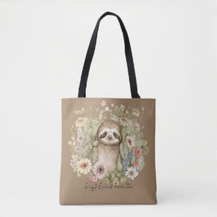 Sloth is My Spirit Animal Tote Bag