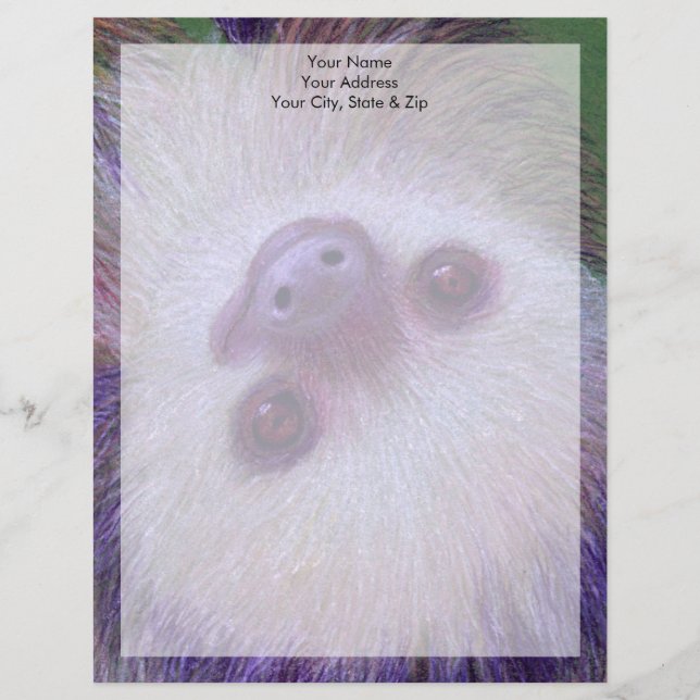 Sloth Letterhead (Front)